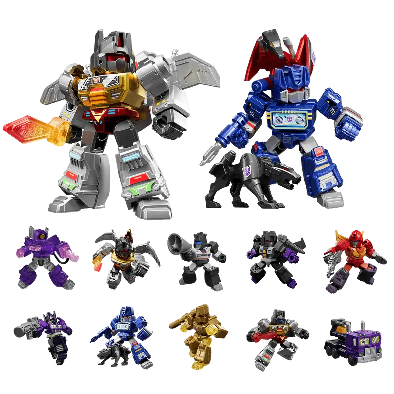 BLOKEES TRANSFORMERS DEFENDER VERION 3 MINI MODEL (BLIND BOX)