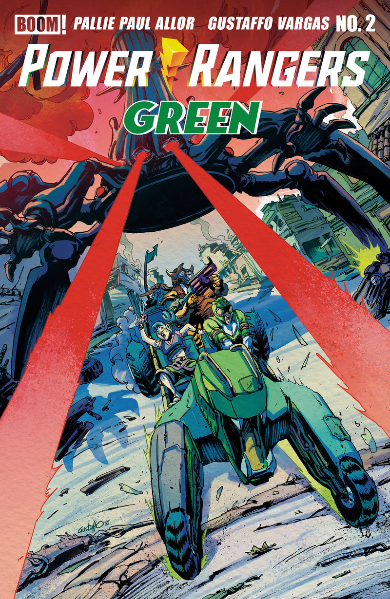 POWER RANGERS GREEN (2026) #2 CVR B VARGAS