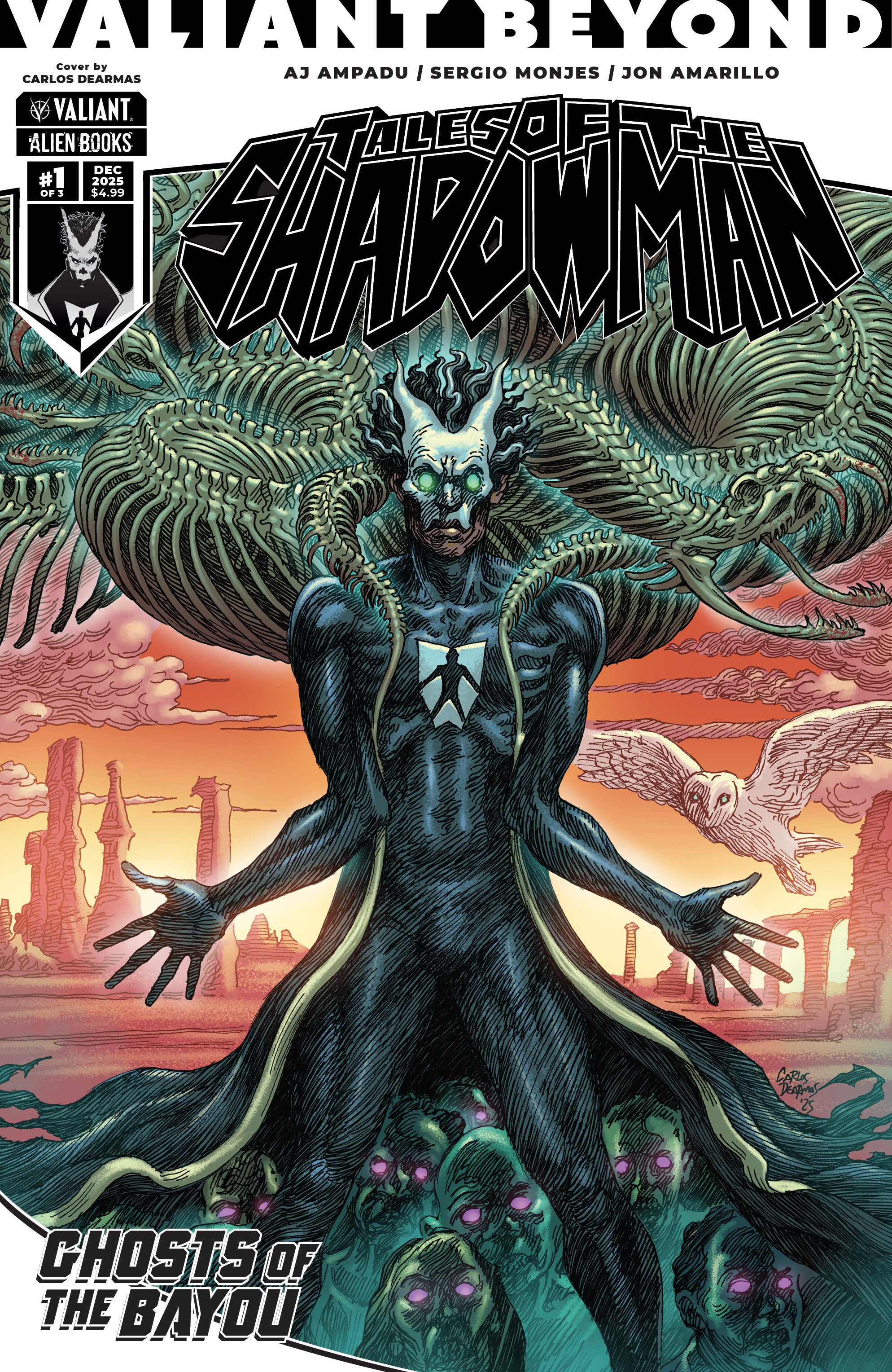 VALIANT BEYOND TALES OF THE SHADOWMAN (2025) #4 GHOSTS OF THE BAYOU CVR C DEARMAS
