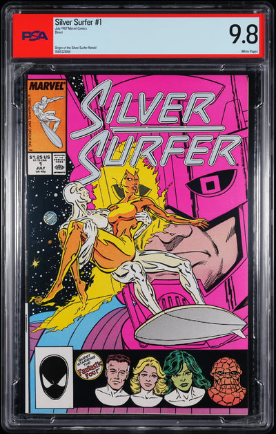 SILVER SURFER (1987) #1 DIRECT PSA 9.8