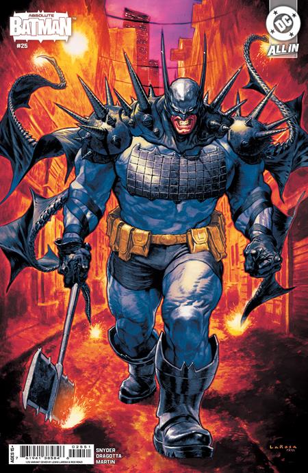 ABSOLUTE BATMAN (2024) #25 CVR K 25 COPY INCVLEWIS LAROSA CARD STOCK VAR