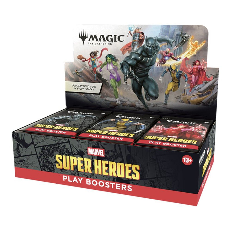 MAGIC: THE GATHERING MARVEL SUPERHEROES PLAY BOOSTER BOX