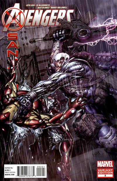 AVENGERS X-SANCTION (2011) #2 50 COPY INCV PLATT VAR (VF)