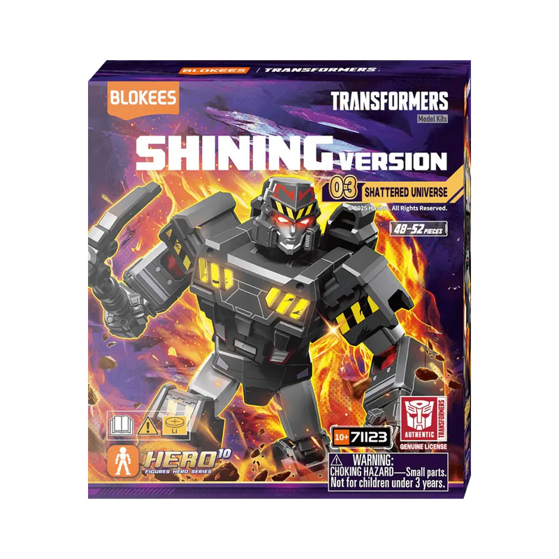 BLOKEES TRANSFORMERS SHINING VERSION WAVE 3 (BLIND BOX)