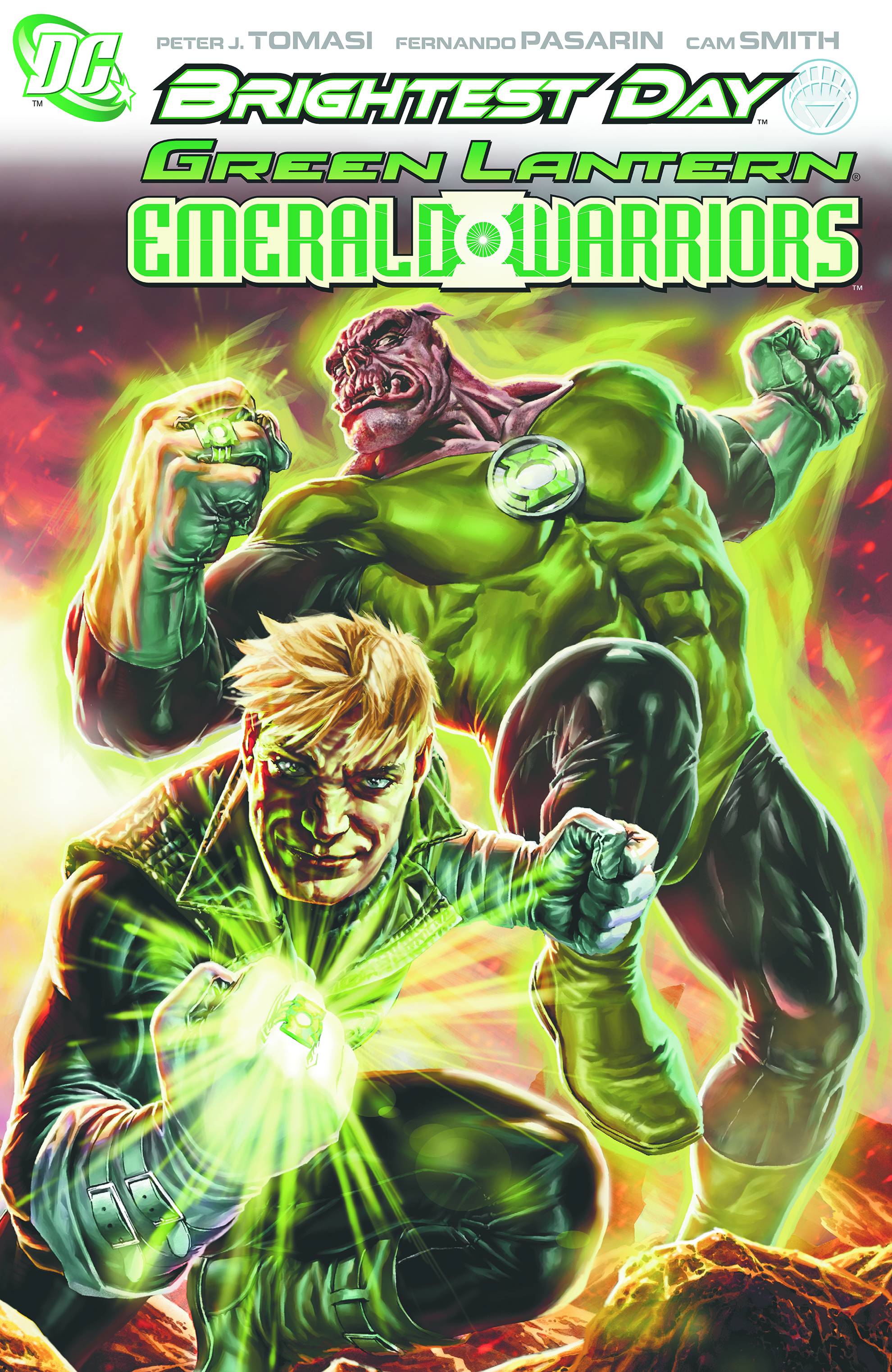 GREEN LANTERN EMERALD WARRIORS HC VOL 01