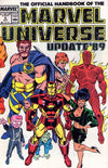 OFFICIAL HANDBOOK OF THE MARVEL UNIVERSE UPDATE '89 (1989) - SET OF EIGHT