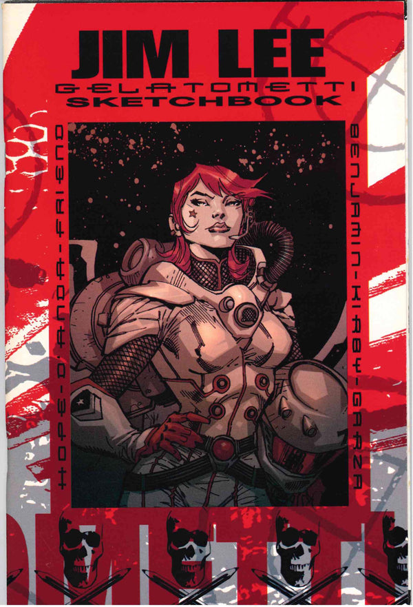 *MULTI-SIGNED* GELATOMETTI SKETCHBOOK (2006) #1 - WILDSTORM STUDIOS