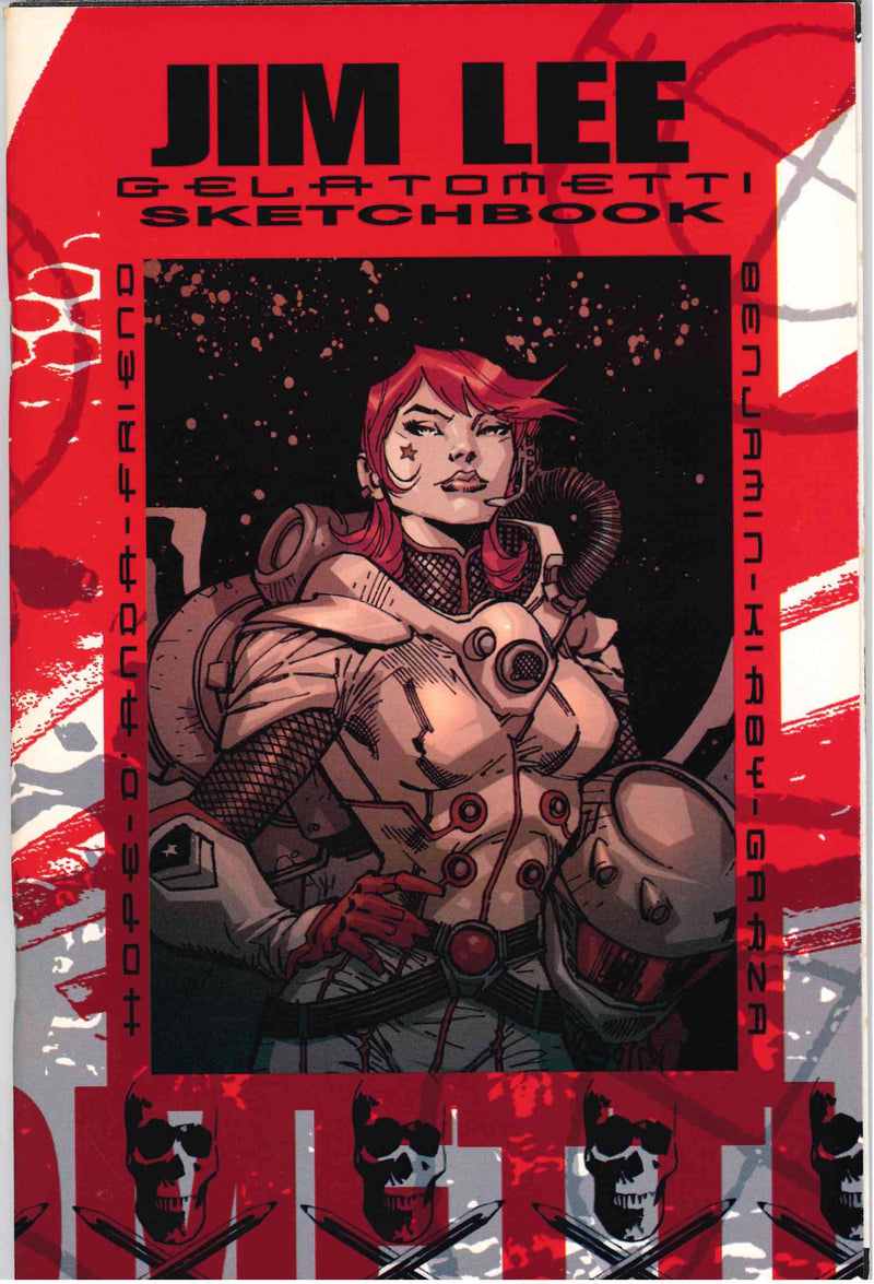 *MULTI-SIGNED* GELATOMETTI SKETCHBOOK (2006) #1 - WILDSTORM STUDIOS