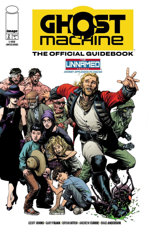 GHOST MACHINE THE OFFICIAL GUIDEBOOK (2026) #2 CVR A GARY FRANK & BRAD ANDERSON WRAPAROUND