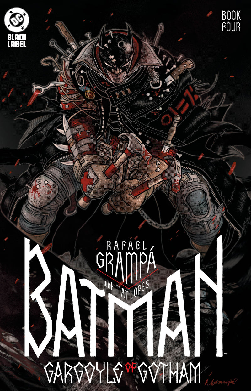 BATMAN GARGOYLE OF GOTHAM (2023) #4 CVR A RAFAEL GRAMPA