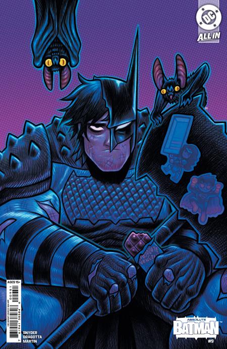 ABSOLUTE BATMAN (2024) #9 CVR E INC 1:50 DAN HIPP CARD STOCK VAR