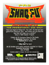 1994 CLASSIC 4 SPORT SHAQ-FU VIDEO GAME PROMO CARD #PR2 SHAQUILLE O'NEAL CARD