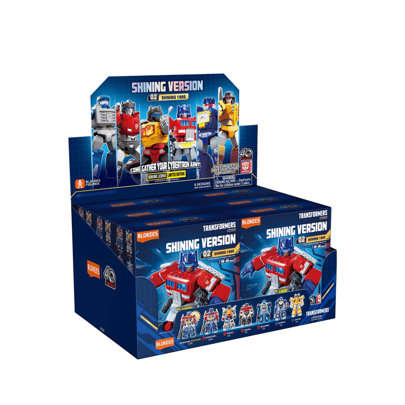 BLOKEES TRANSFORMERS SHINY VERSION WAVE 2 (BOX OF 6)