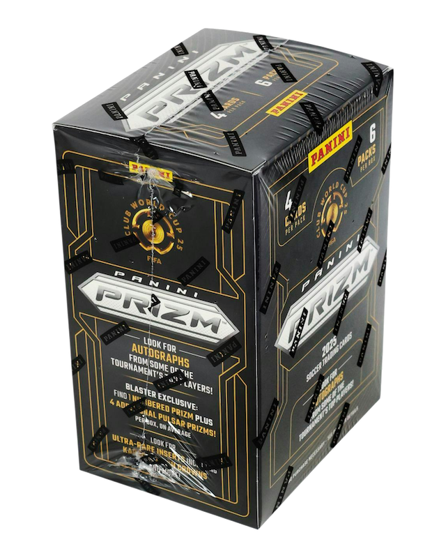 2025 PANINI PRIZM FIFA CLUB WORLD CUP SOCCER BLASTER BOX