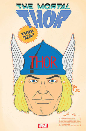 THOR (2025) #2 RETRO HALLOWEEN MASK VAR