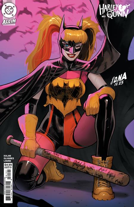 HARLEY QUINN (2021) #61 CVR B DAVID NAKAYAMA CARD STOCK VAR