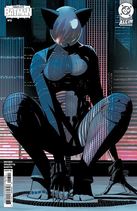 ABSOLUTE BATMAN (2024) #13 CVR H INC 1:25 NICK DRAGOTTA STEALTH MODE CARD STOCK VAR