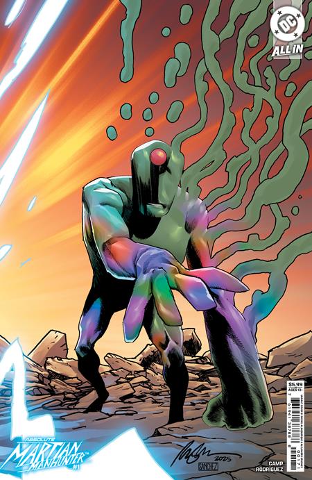 ABSOLUTE MARTIAN MANHUNTER (2025) #1 CVR D RAFAEL ALBUQUERQUE CONNECTING CARD STOCK VAR