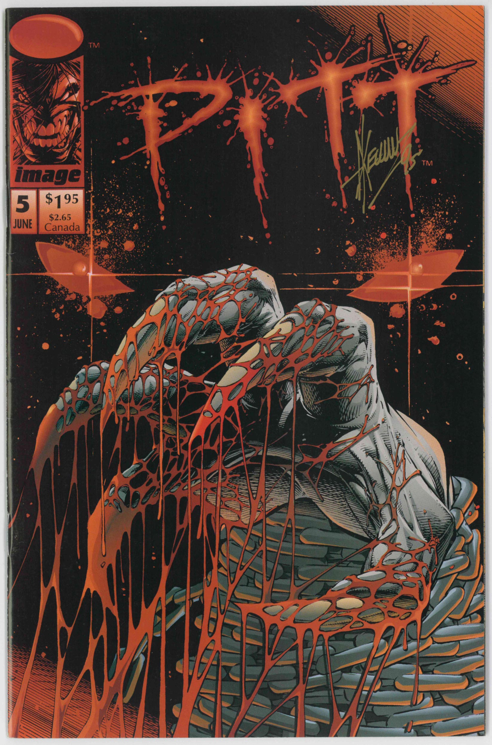 PITT (1993) #5 - SIGNED BY DALE KEOWN