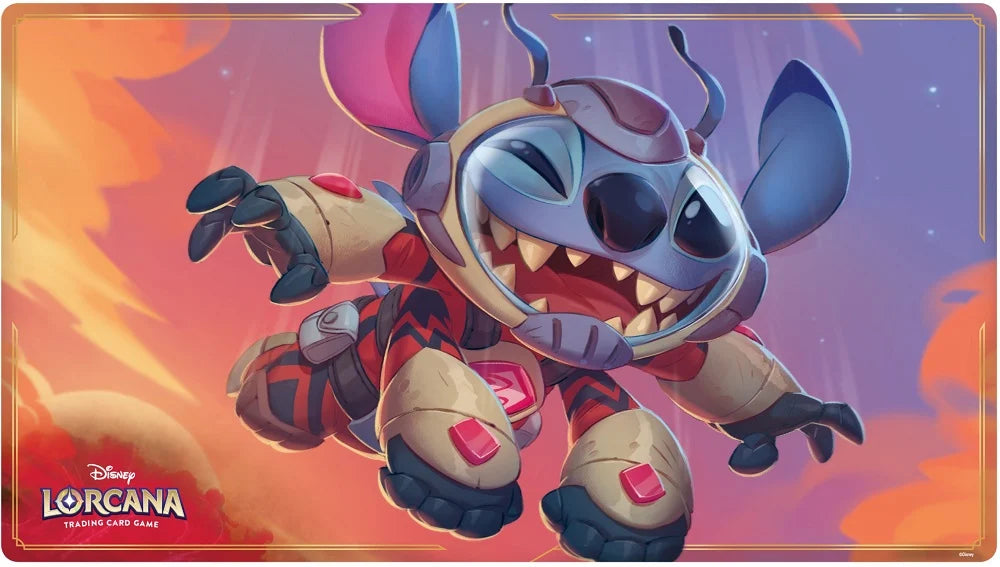 DISNEY LORCANA TCG: S3 INTO THE INKLANDS! STITCH PLAYMAT