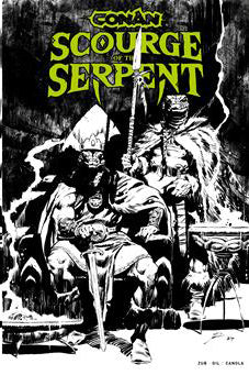 CONAN THE BARBARIAN SCOURGE OF THE SERPENT (2025) #1 CVR J ROBERTO DE LA TORRE LCSD EXCLUSIVE INKS WRAPAROUND VAR