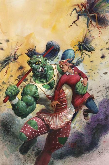 TOXIC AVENGER (2024) #5 CVR D FRED HARPER EXCLUSIVE TRADING CARD VAR