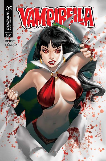 VAMPIRELLA (2025) #5 CVR D ELIAS CHATZOUDIS