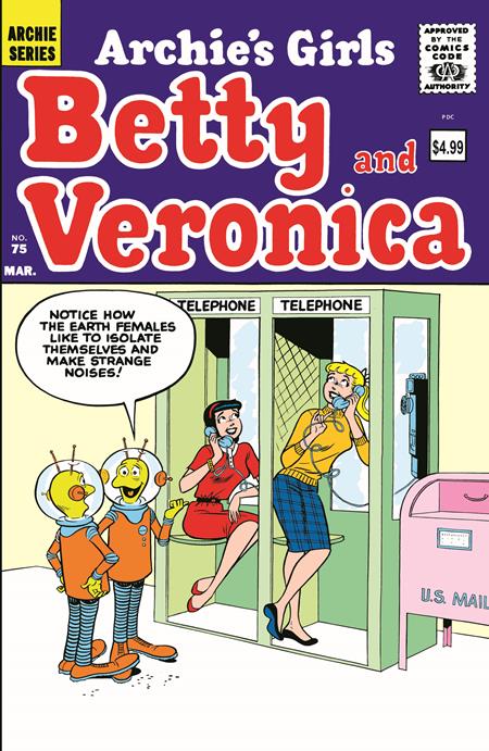ARCHIES GIRLS BETTY AND VERONICA (1951) #75 FACSIMILE EDITION (2025) CVR A BOB WHITE