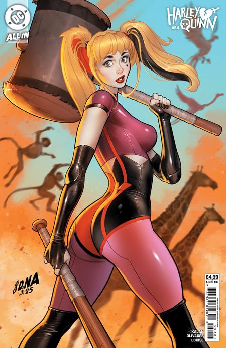 HARLEY QUINN (2021) #54 CVR B DAVID NAKAYAMA CARD STOCK VAR