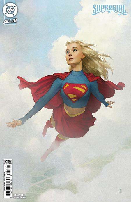 SUPERGIRL (2025) #1 CVR D JOSHUA MIDDLETON CARD STOCK VAR