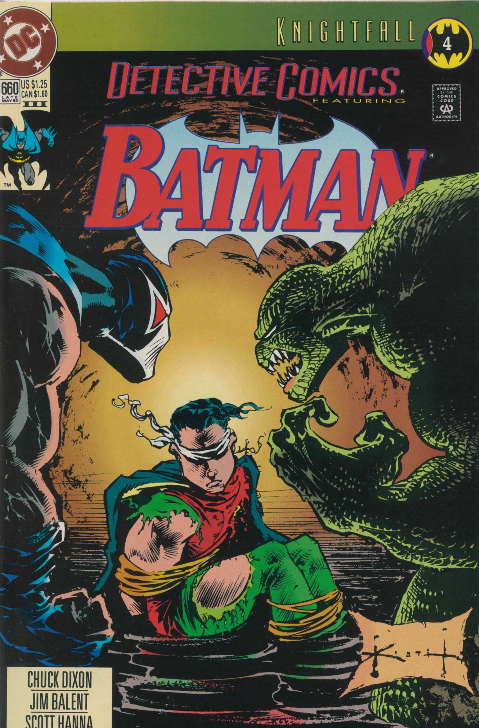 DETECTIVE COMICS (1937) #660 THIRD PRINTING