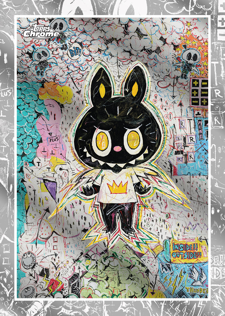 2025 TOPPS CHROME LABUBU THE MONSTERS 10TH ANNIVERSARY HOBBY BOX