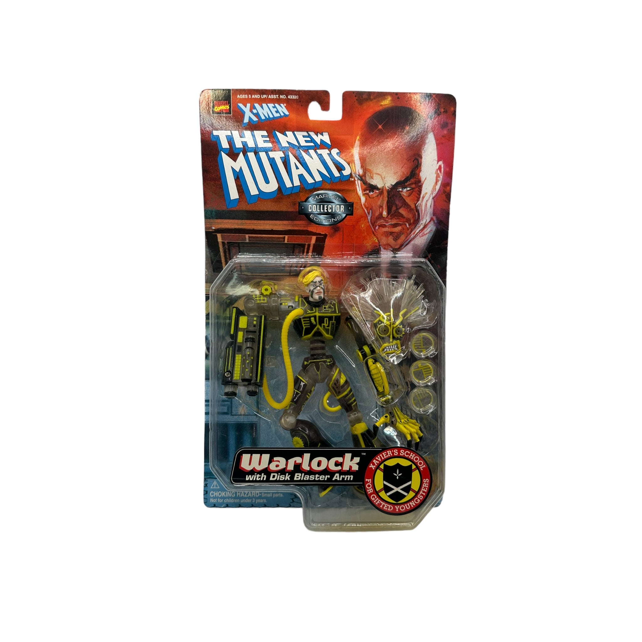 1998 TOYBIZ NEW MUTANTS WARLOCK AF