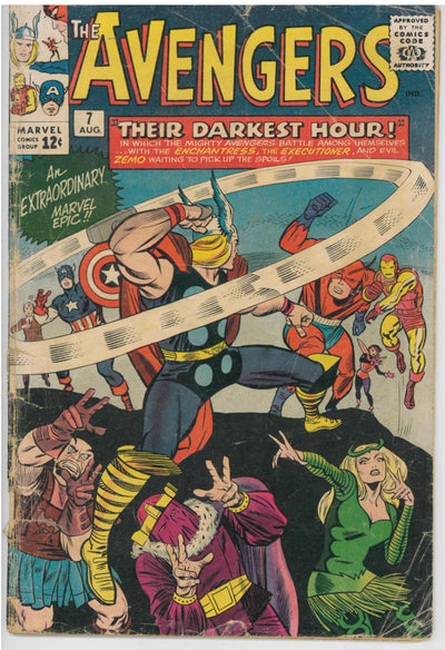 AVENGERS (1963) #7 (GD)