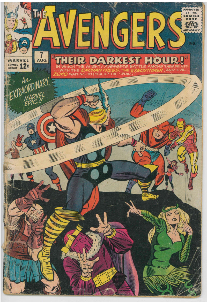 AVENGERS (1963) #7 (GD)
