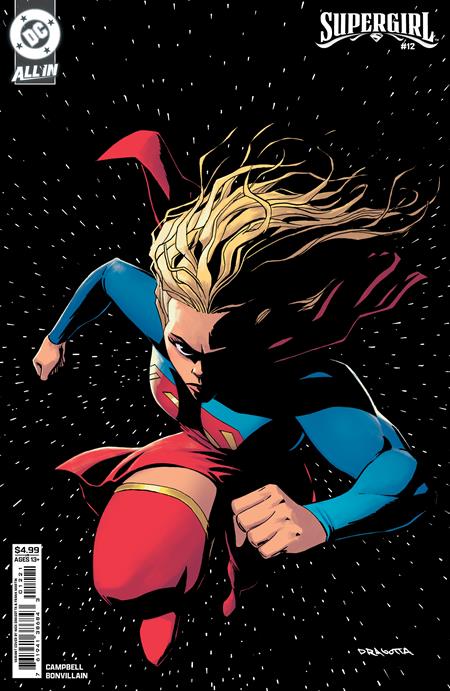 SUPERGIRL (2025) #12 CVR B NICK DRAGOTTA CARD STOCK VAR (THE REIGN OF THE SUPERBOYS)