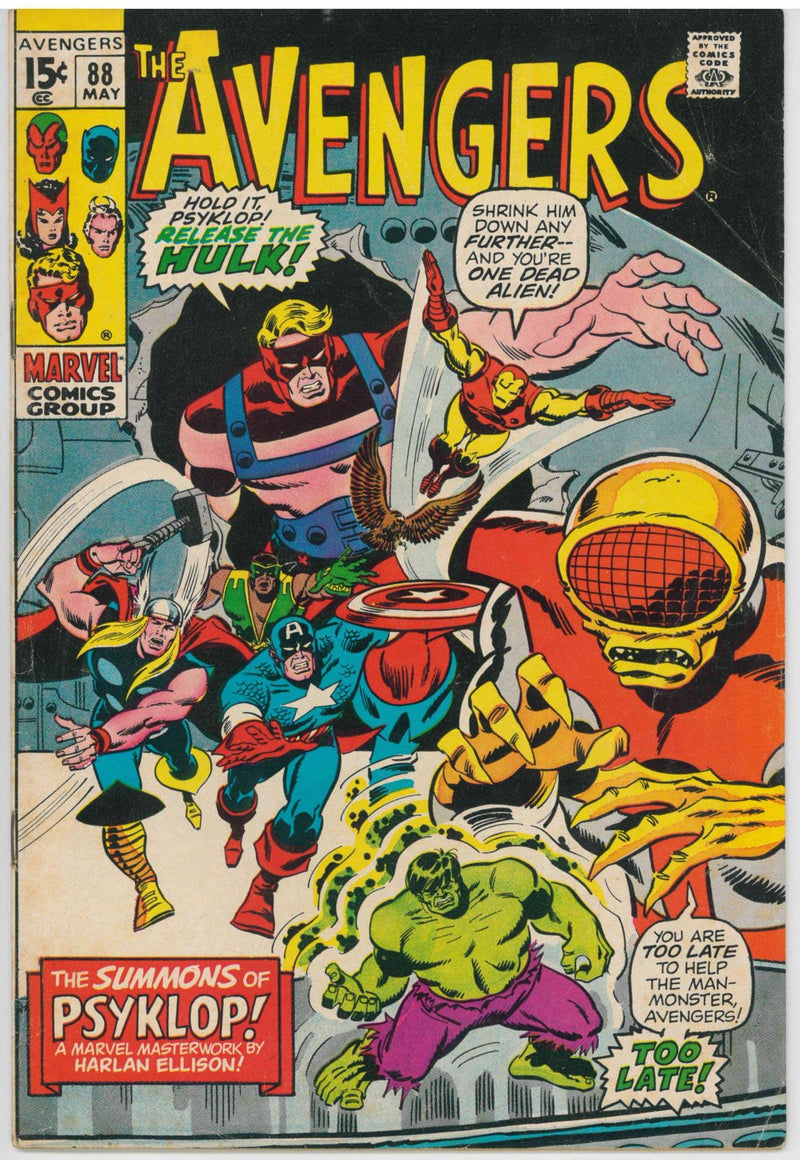 AVENGERS (1963) #88 (FN)