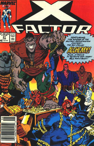 X-FACTOR (1986) #41 NEWSSTAND EDITION