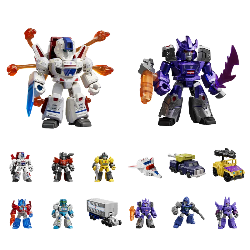 BLOKEES TRANSFORMERS DEFENDER VERSION 5 MINI MODEL (BLIND BOX)