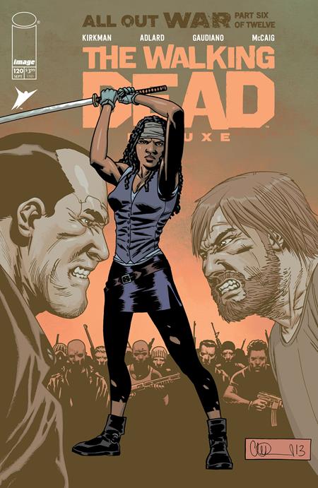 WALKING DEAD DELUXE (2020) #120 CVR B CHARLIE ADLARD & DAVE MCCAIG