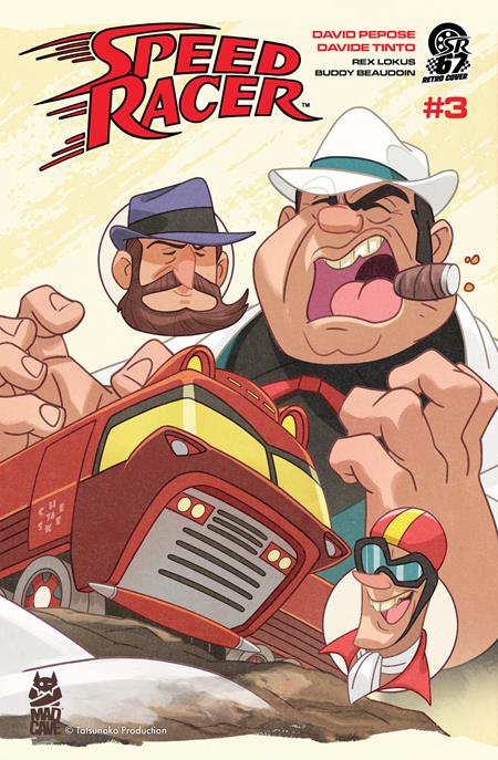 SPEED RACER (2025) #3 CVR B SEAN GALLOWAY RETRO MANGA