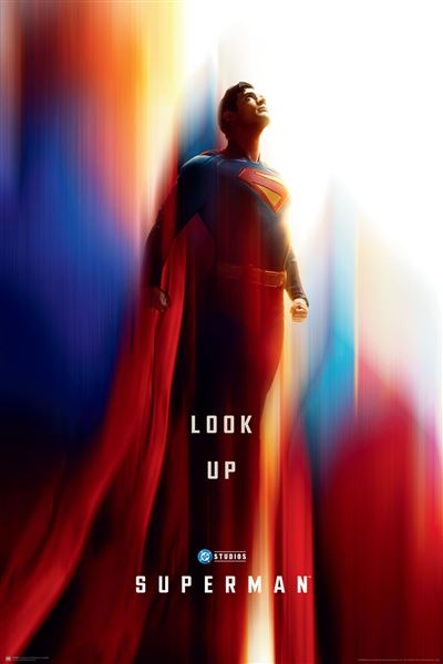 SUPERMAN - LOOK UP MOVIE POSTER