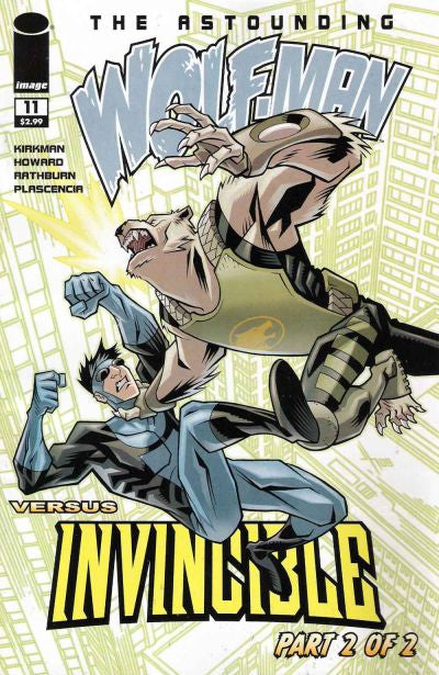 INVINCIBLE VERSUS THE ASTOUNDING WOLFMAN (2008) - SET OF TWO