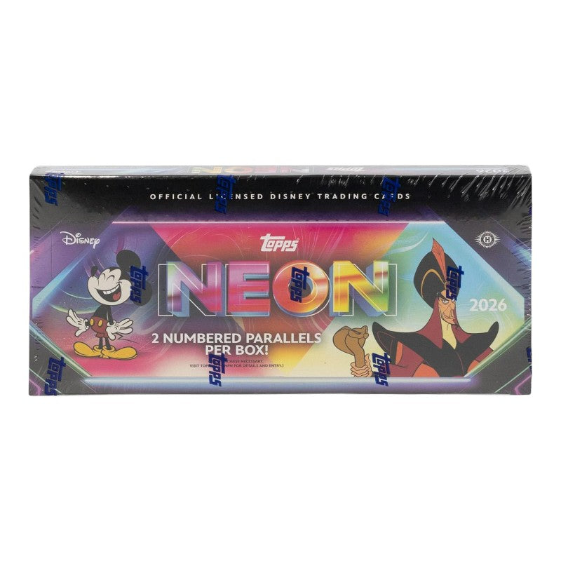 2026 TOPPS DISNEY NEON HOBBY BOX
