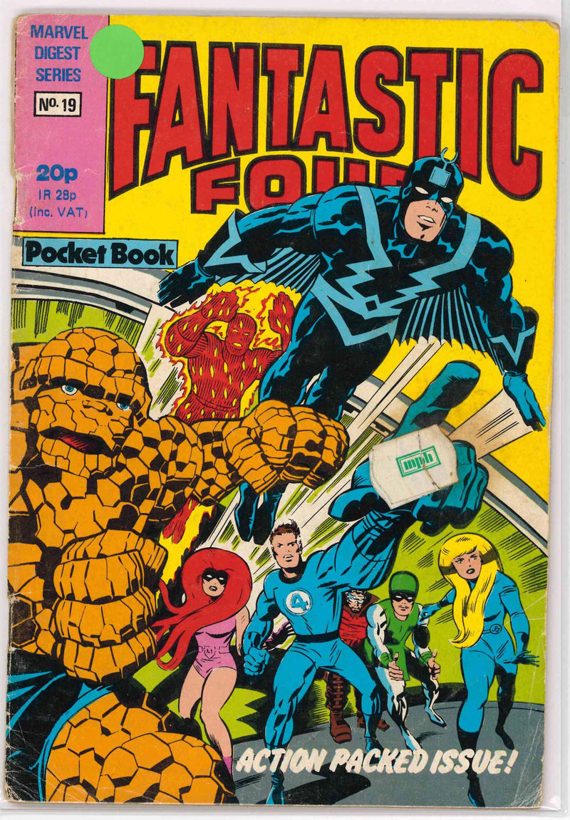 FANTASTIC FOUR POCKET BOOK (1980) #19 (VG)