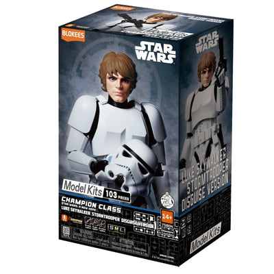 BLOKEES STAR WARS CHAMPION CLASS LUKE SKYWALKER STORMTROOPER DISGUISE VERSION MODEL