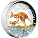 AUSTRALIAN KANGAROO 2026 1oz SILVER PROOF HIGH RELIEF COLOURED COIN