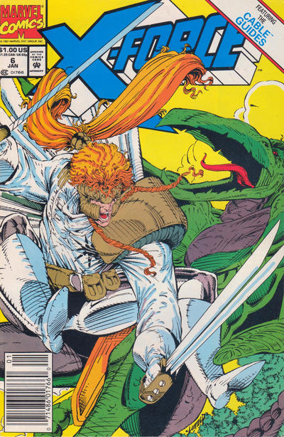 X-FORCE (1991) #6 NEWSSTAND EDITION