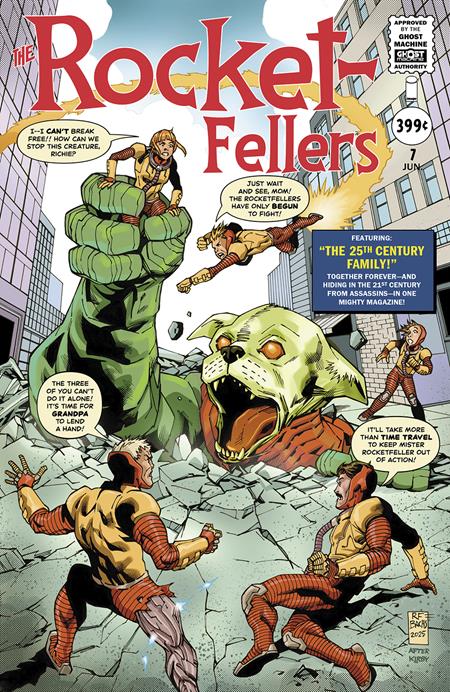 ROCKETFELLERS (2024) #7 CVR D RAMON BACHS FANTASTIC FOUR HOMAGE