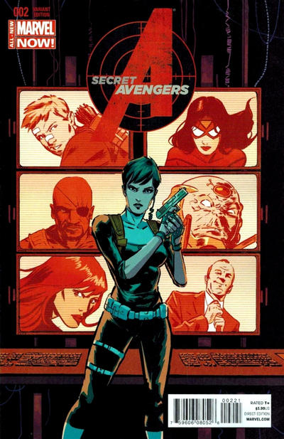 SECRET AVENGERS VOL 3 #2 WALSH VAR ANMN